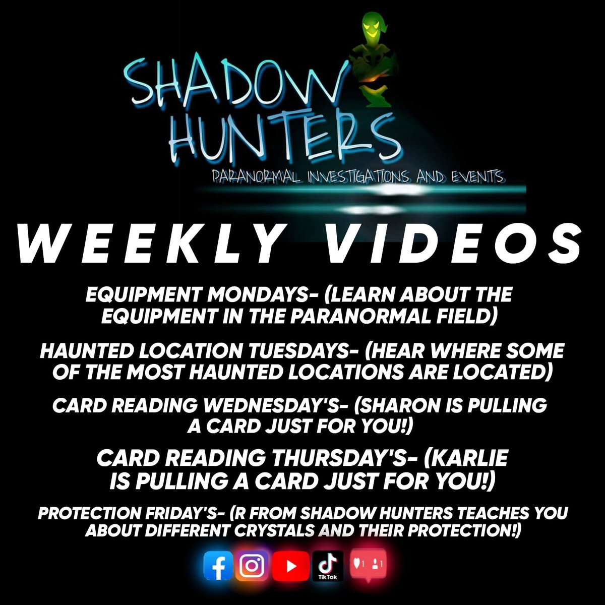 SHADOW HUNTERS PARANORMAL INVESTIGATIONS tweet media