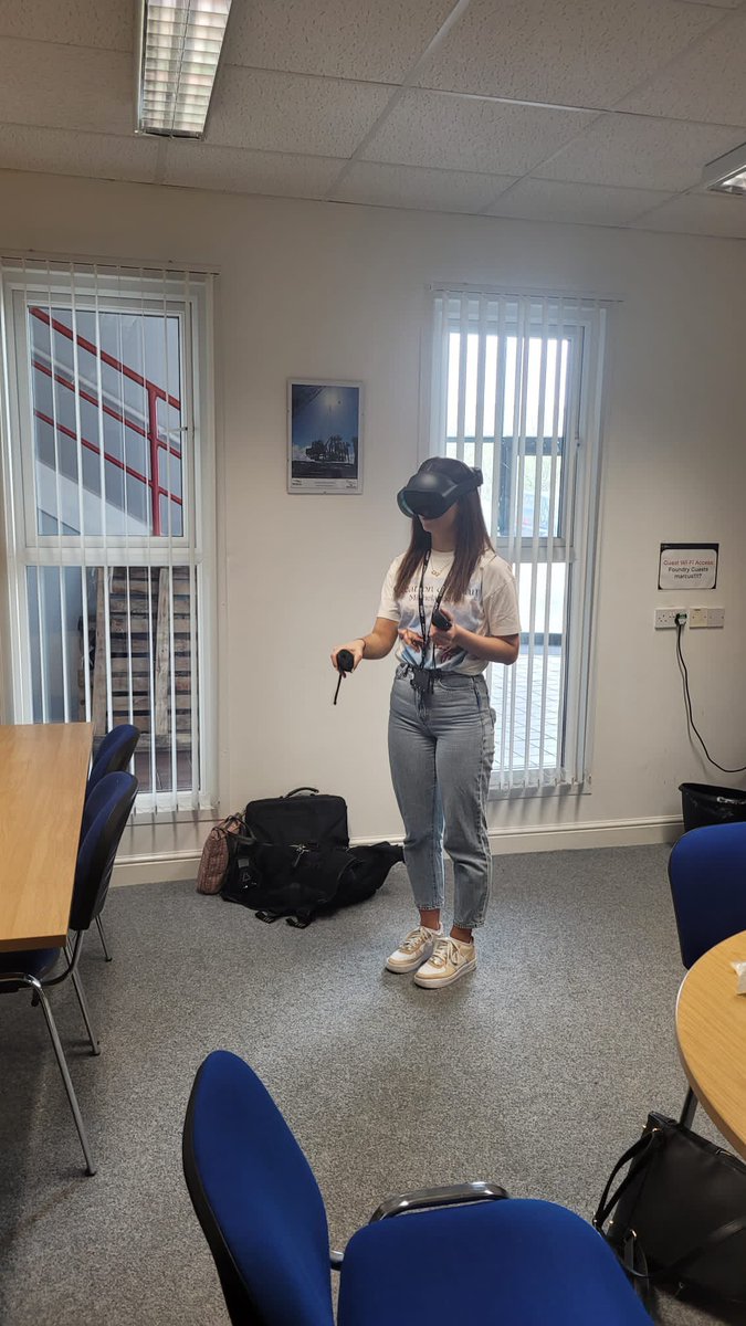 VizboxLTD's tweet photo. A huge thank you to Liverpool School of Tropical Medicine for doing a swab test on our VR headsets. This will ensure we keep the headsets clean when in clinical settings @GCAGATGCAATG 

#VR #Liverpool https://t.co/y5MwsoSfUF