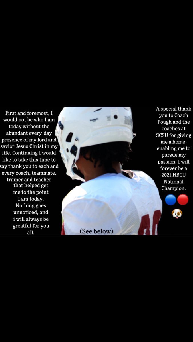 jaelyndp's tweet photo. With that being said, I am now officially entered into the transfer portal and opening my recruitment in search of a home with 4 years of eligibility remaining. Thank God for the opportunities that I have earned thus far, and the opportunities that I have yet to receive. 🙏🏽
#LLL https://t.co/0c16tQW4Ow