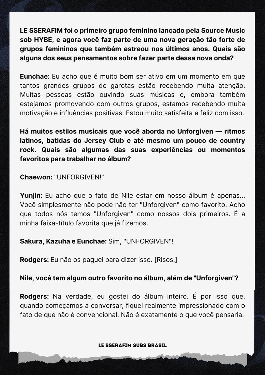 LSRFMSubsBR's tweet photo. 🗞️ | Parte 2 https://t.co/P9ob0w30Ew