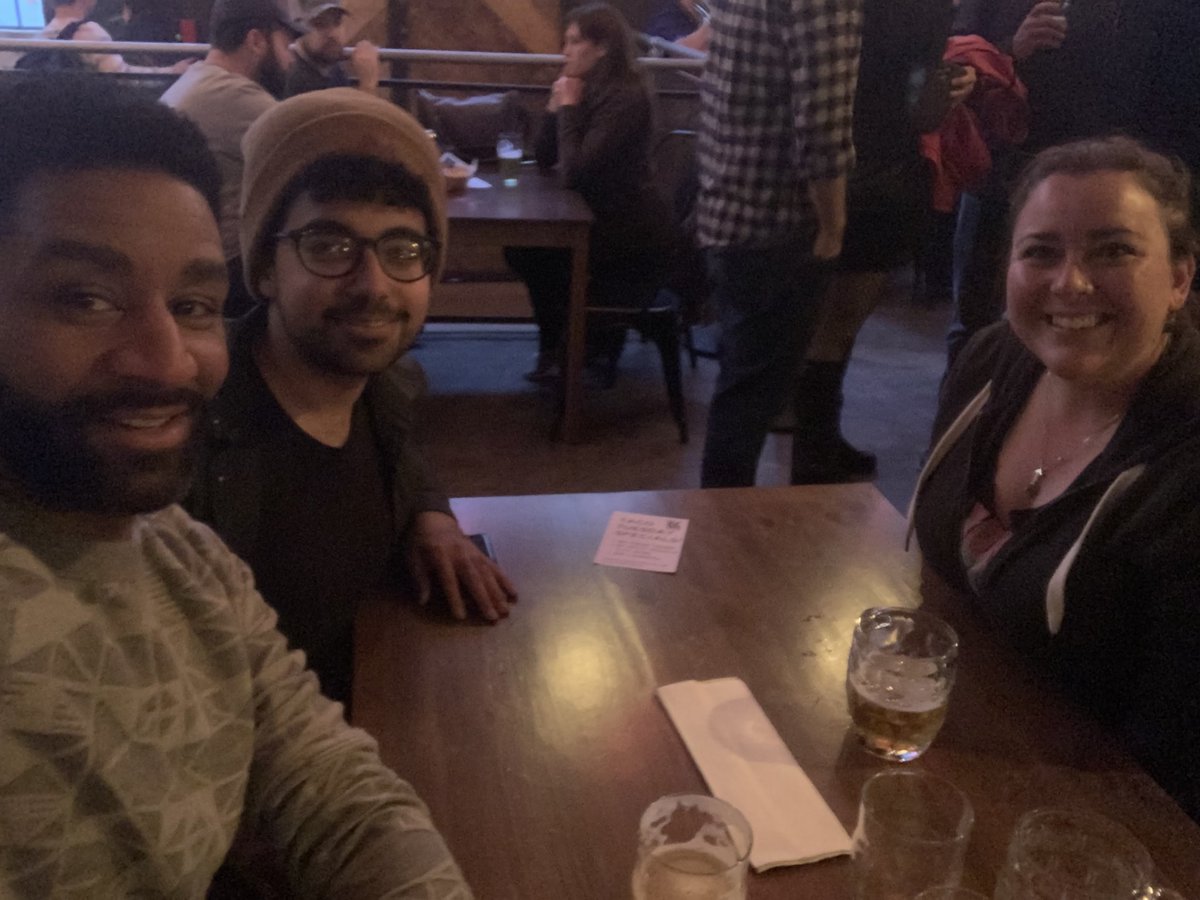 dnwilli's tweet photo. @SarahMackAttack The mighty three had so much fun catching up. Don’t worry, we’ll plan another one for late June. @SarahMackAttack @AhmedNotAkhmed https://t.co/lNkRxAqY4w