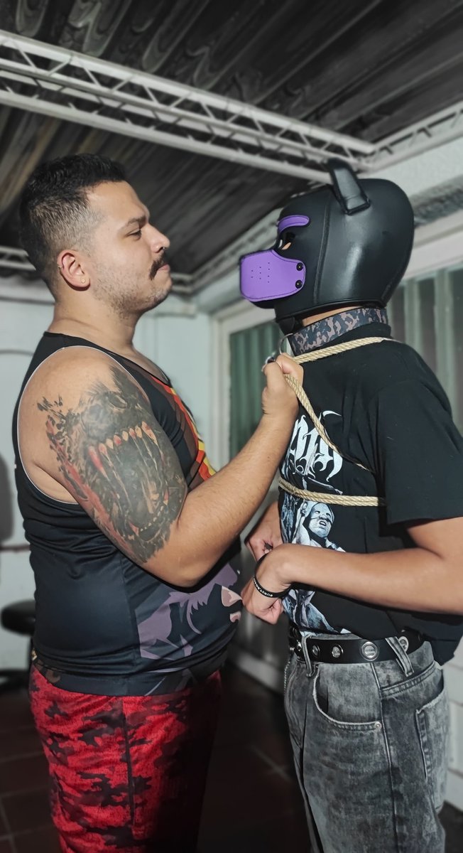 dannybearrr_'s tweet photo. Me and My little pup @SajinPup23 having a good time ๐๐ฅ
#puppy #petplay #masterandpup #bearpup #puppyplay #ropebunny #shibari #bondage #bdsm #beargay #bdsmgay #gaytattoo #hairybear https://t.co/Ukeip2ZdiP