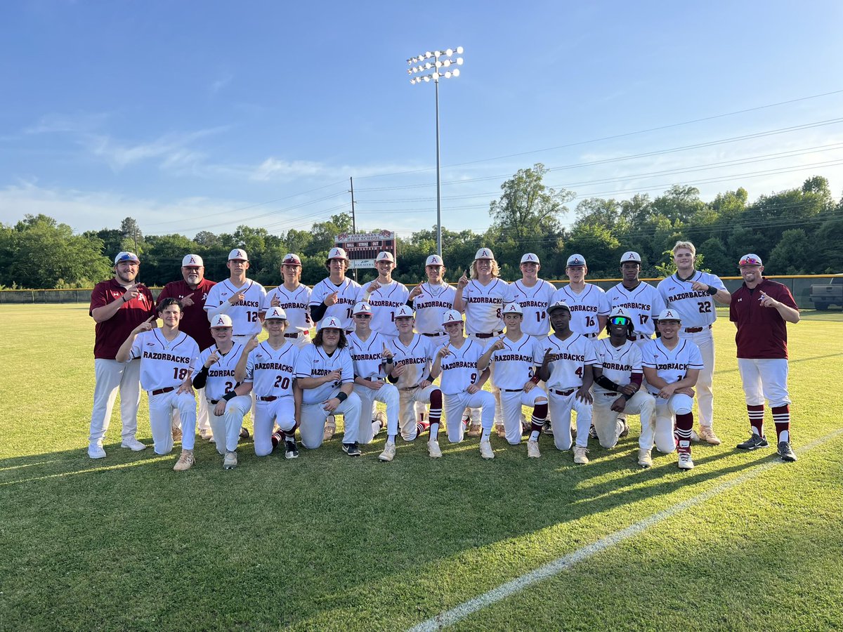 ArkHighBaseball's tweet image. For the first time in 28 years the Arkansas Razorbacks are conference champions!