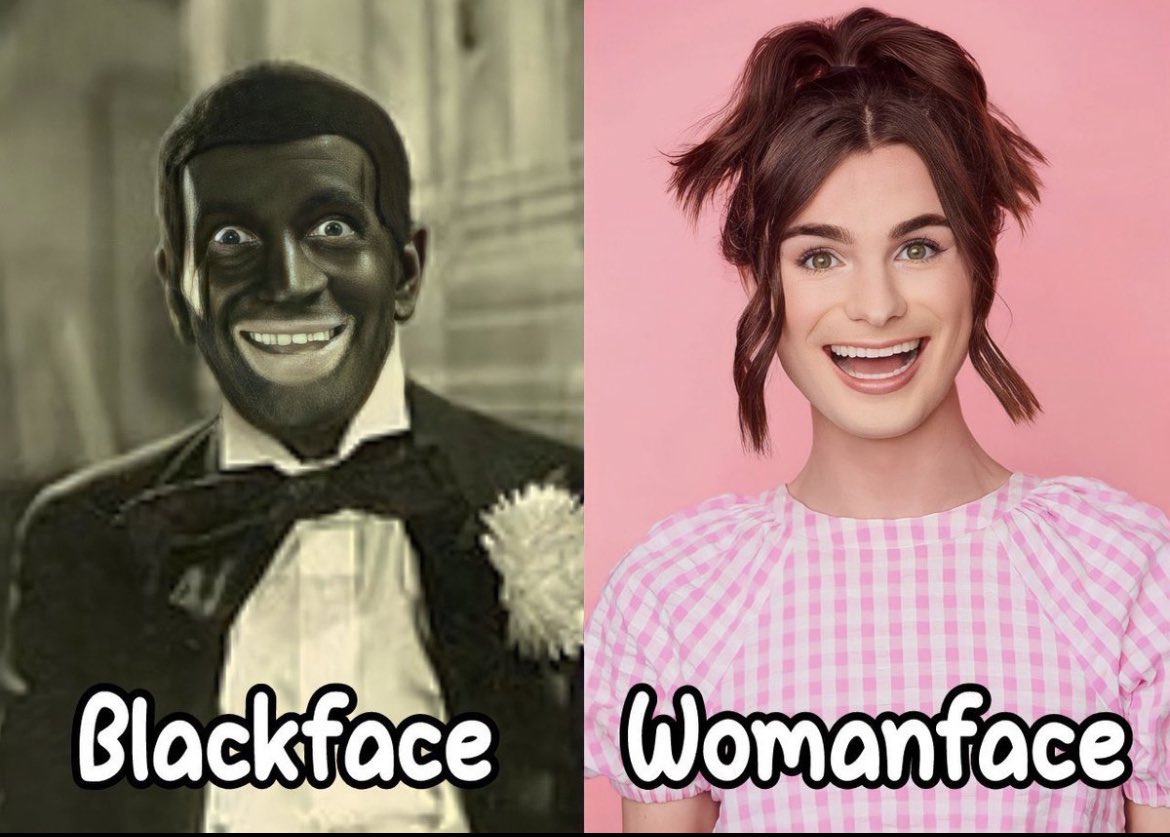 <a href="/stoicskeptic/"></a> <a href="/libsoftiktok/">Libs of TikTok</a> Agreed! When I said I find drag as offensive as blackface I was generally shouted down. My background in psychology agrees with your statement that they’re narcissistic. My experience working in the LGBT community also showed drag queens are some of the worst misogynists ever.