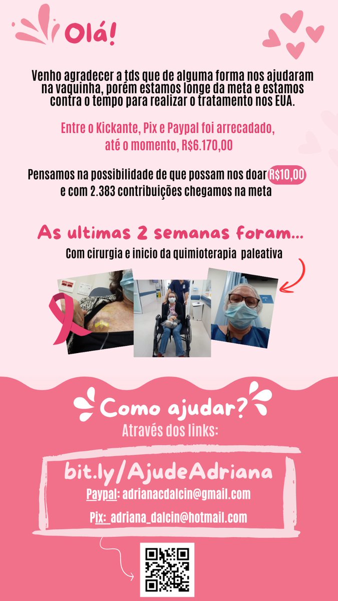 PT_lula13's tweet photo. @ibis_naves @Mariade21501765 @priscil36332551 @martins547 @FioravanteFern9 @Morpheus1966_ @davimenescal @MagnusTavola @AnnaTav23 @Angelicagbk @LadyCasannova Em pensar que uma companheira #lulista #petista #esquerda está em uma campanha a 2 meses de R$10,00 p/ seguir com o tratamento de câncer de mama (precisa fazer estudo clínico) e poucos ajudaram, mas para essa pistoleira não foi nem uma semana, é tão surreal. 
Peço licença 👇👇👇 https://t.co/viR8vmlp7D