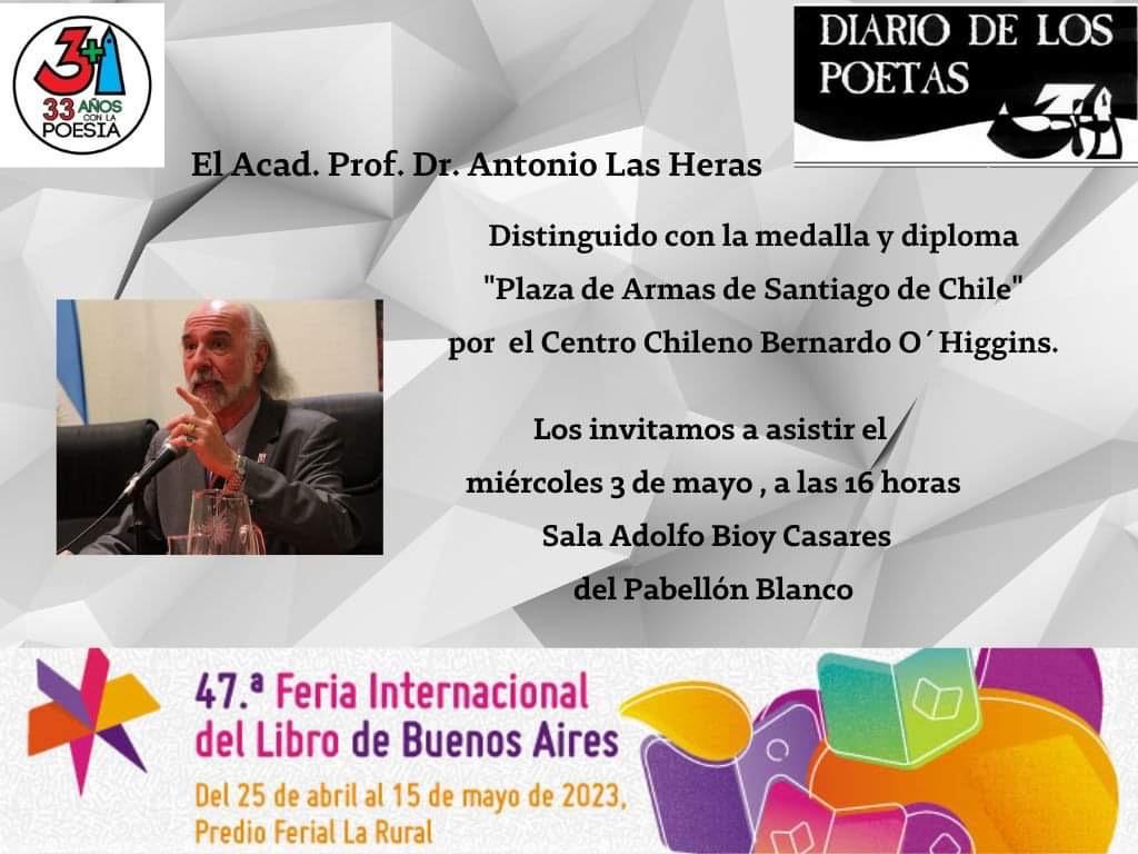 Te espero. Será un momento de relevante emoción para mi.