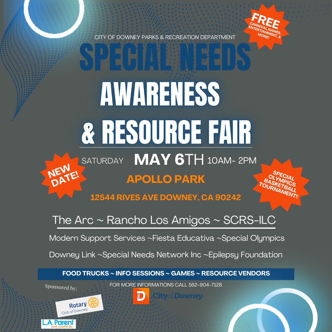 City of Downey Government on Twitter "Join us for our Special Needs