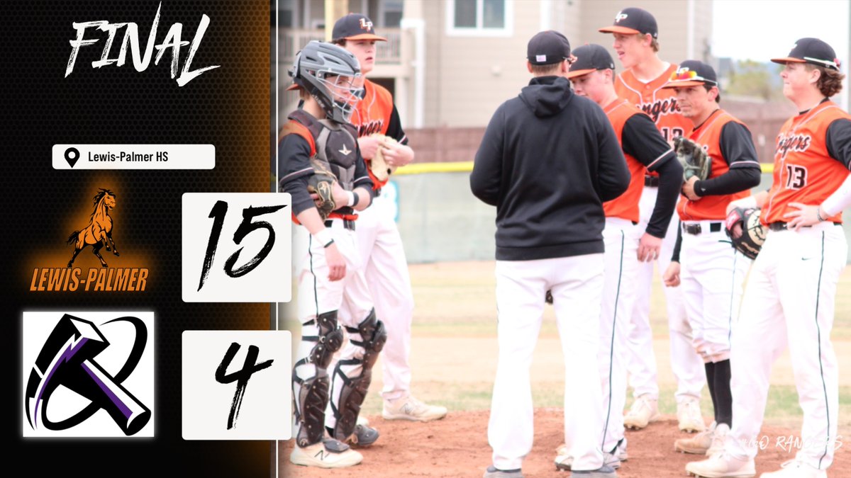 Rangers baseball gets the win in 6 inn. over DCC. C. Pepper with a 2 run home run to finish it out. <a href="/CHSAA/">CHSAA</a> <a href="/NewsPikesPeak/">Pikes Peak Newspapers</a> <a href="/gazettepreps/">Gazette Preps</a>