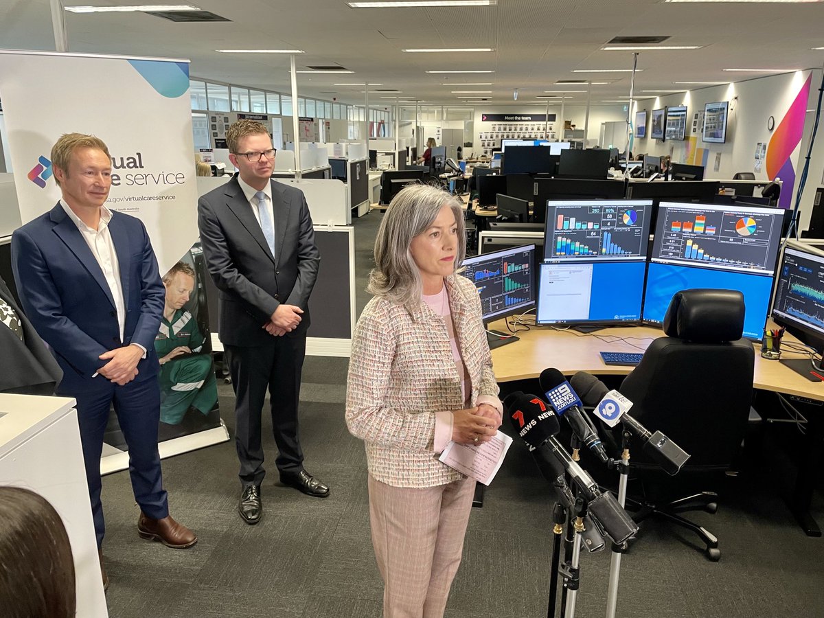 Chief public health officer Prof Nicola Spurrier announces free flu jabs for at risk groups. But not free for all ⁦@10NewsFirstAdl⁩