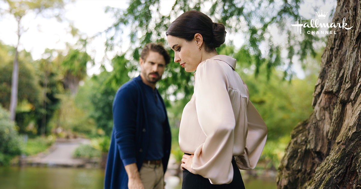 A getaway at a B&amp;B becomes a tangled love triangle in #WhenLoveSprings starring <a href="/RhiannonMFish/">Rhiannon Marie Fish</a> and @jimmyjamesoh! Tune in to the all new movie May 6 at 8/7c!