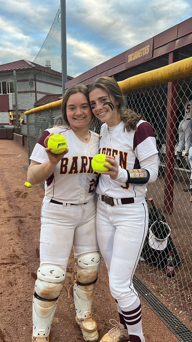Trojanettes beat ACS 11-0 in 5 innings! 
<a href="/WitcherChloe/">ChloeWitcher2027</a> in the ⭕️ with a NO HITTER! 
<a href="/KatieMu62158107/">Katie Murphy</a> 2-3 with a 3️⃣ and 💣!
<a href="/RileyReed_2024/">Riley Reed</a> 2-3 with 2 doubles! 
<a href="/brileyaidala/">Briley Aidala</a> 2-3 with a 💣!
<a href="/KatieGearlds30/">Katie Gearlds</a>  with a double! 
Trojanettes are 22-1 on the season! #FightOn #WeAreBC