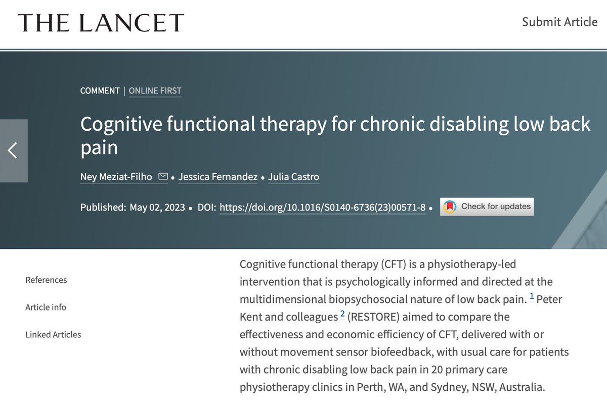 Our editorial (invited comment) about the RESTORE trial is published in <a href="/TheLancet/">The Lancet</a> 

thelancet.com/journals/lance…

<a href="/JessicaFMG/">Jessica Fernandez</a> <a href="/JuliaDCastroP/">Julia Castro</a>