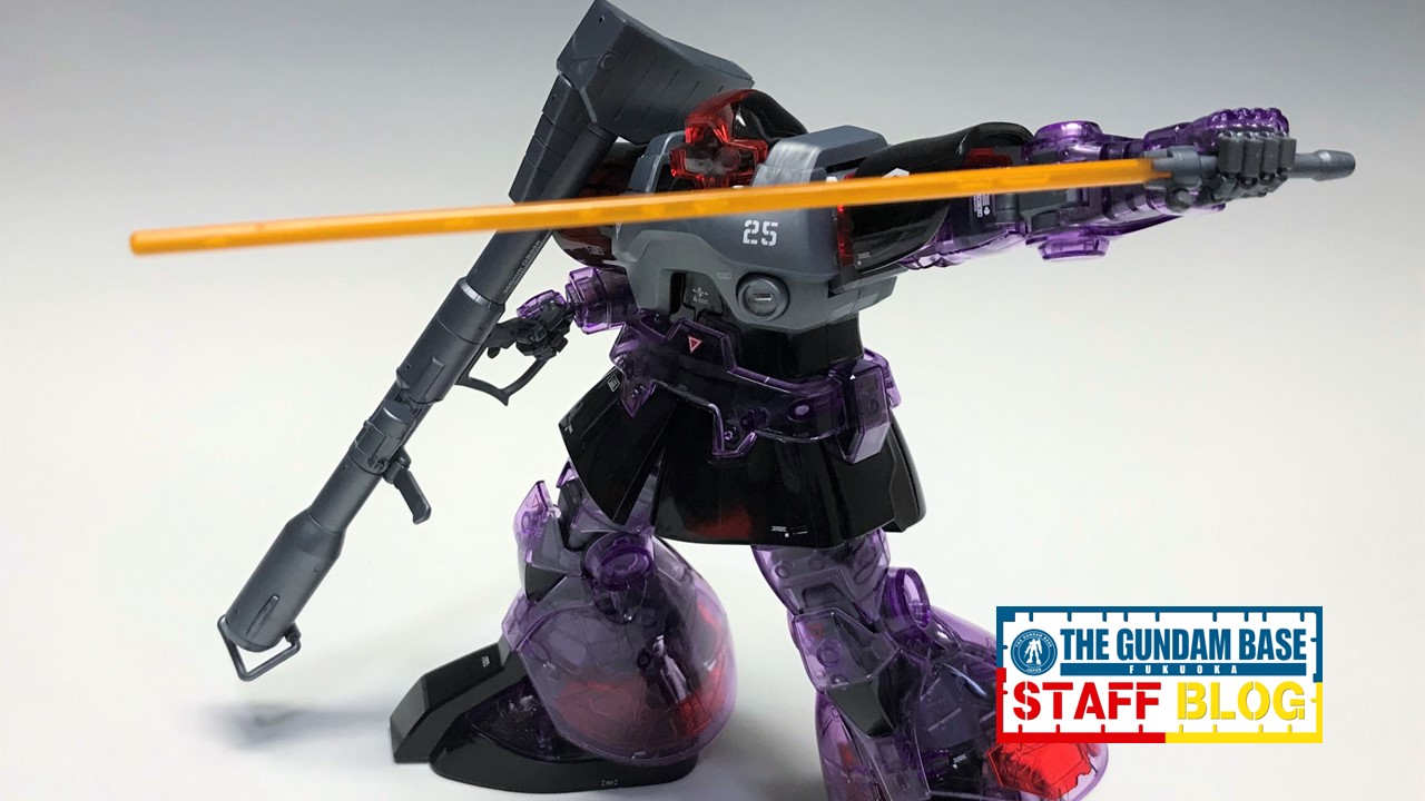 素敵でユニークな MG 1 100 ガンダムベース限定 ドム クリアカラー