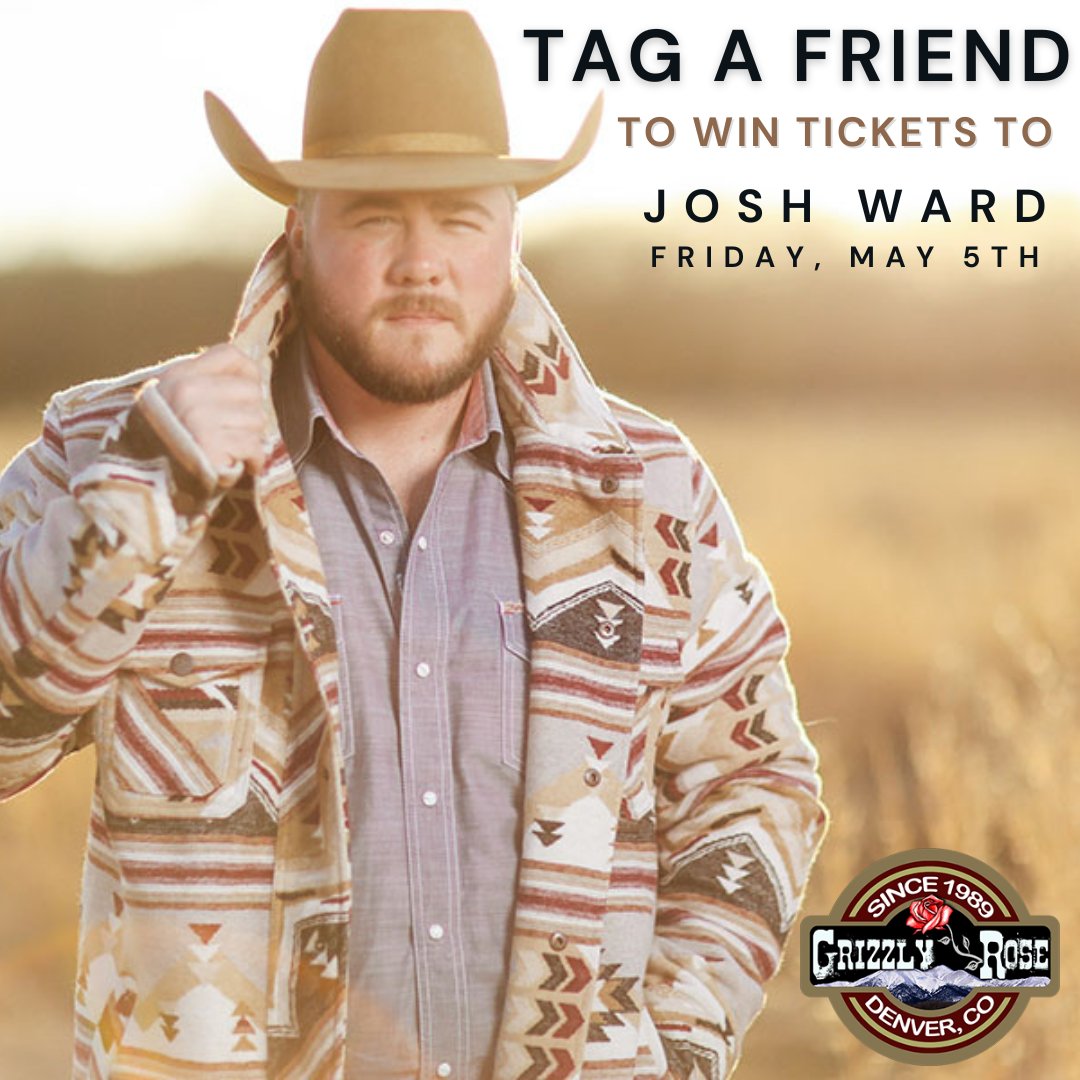 Round 2 this week is Josh Ward on Friday!
Tag your concert buddy in the comments below and we’ll draw a lucky winner on Thursday!
Go! Go! Go!