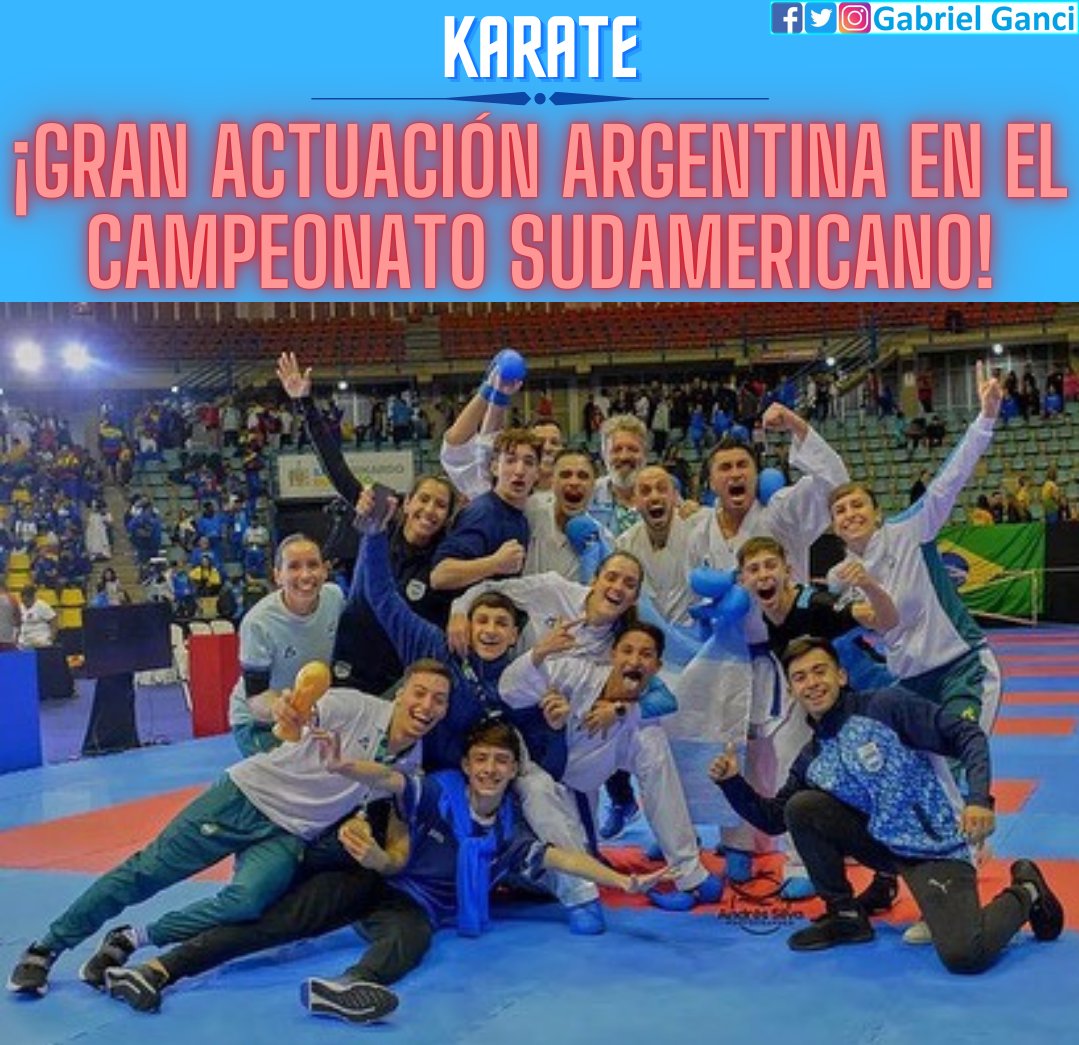 GabrielGanci's tweet photo. 🔶#KARATE🔶
🟦¡GRAN ACTUACIÓN ARGENTINA EN EL CAMPEONATO SUDAMERICANO, en São Bernardo do Campo, San Pablo, Brasil!🟦
Aquí, las medallas obtenidas: https://t.co/w4Og6rAeAa