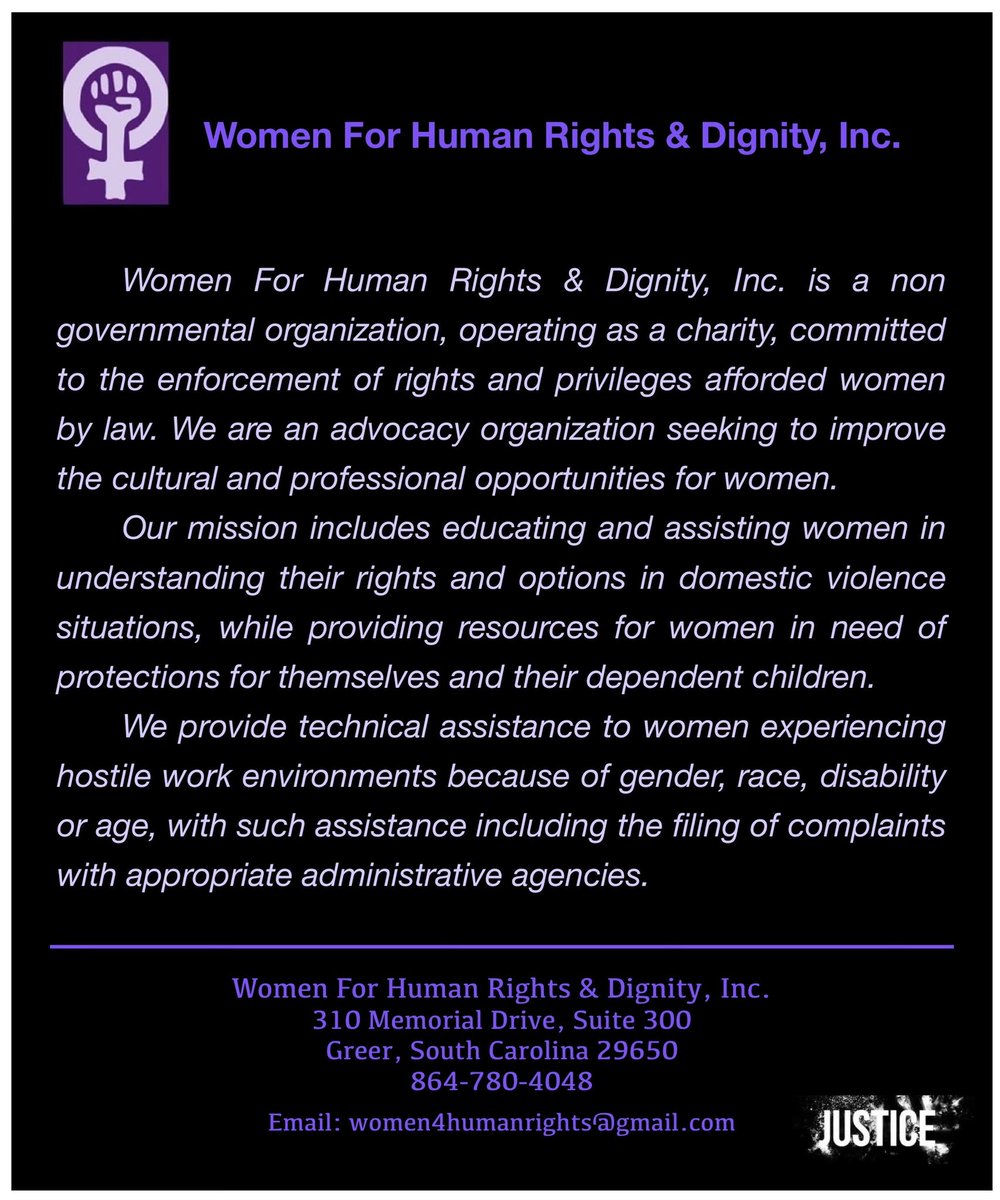 Women for Human Rights & Dignity, Inc. (@whrdusa) on Twitter photo 