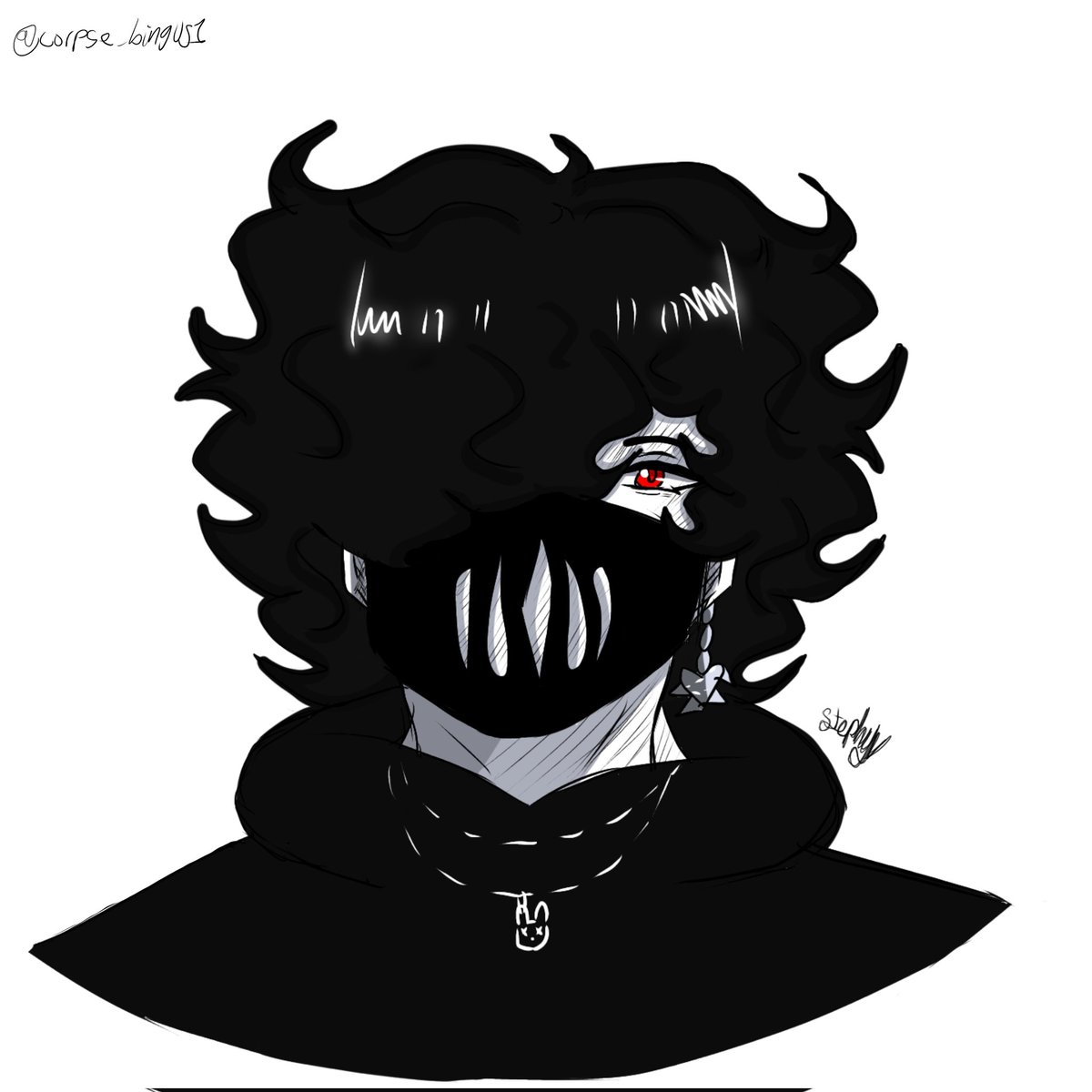 ☁️gloomy stephy ️🩹 on Twitter "Corpse doodle 🖤 CORPSE Corpse