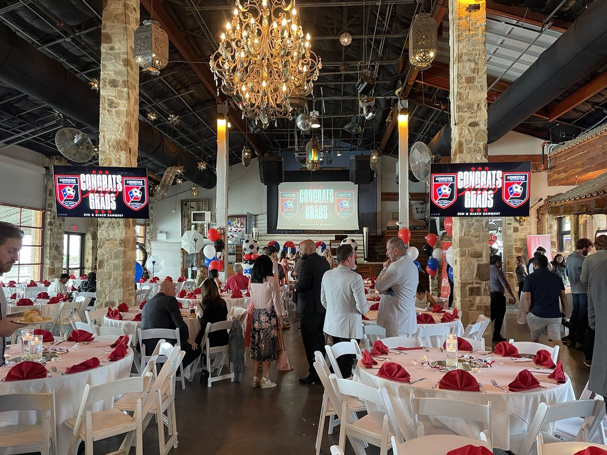 LonestarGA's tweet photo. A special night every year where we celebrate our graduating seniors! Our Red and Black Banquet is second to none and our girls deserve it! Congrats to our class of 2023!!! ❤️🖤🎓

@LonestarSC @U17Ga @GAcademyLeague #wearelonestar https://t.co/tCoVgfgdUt