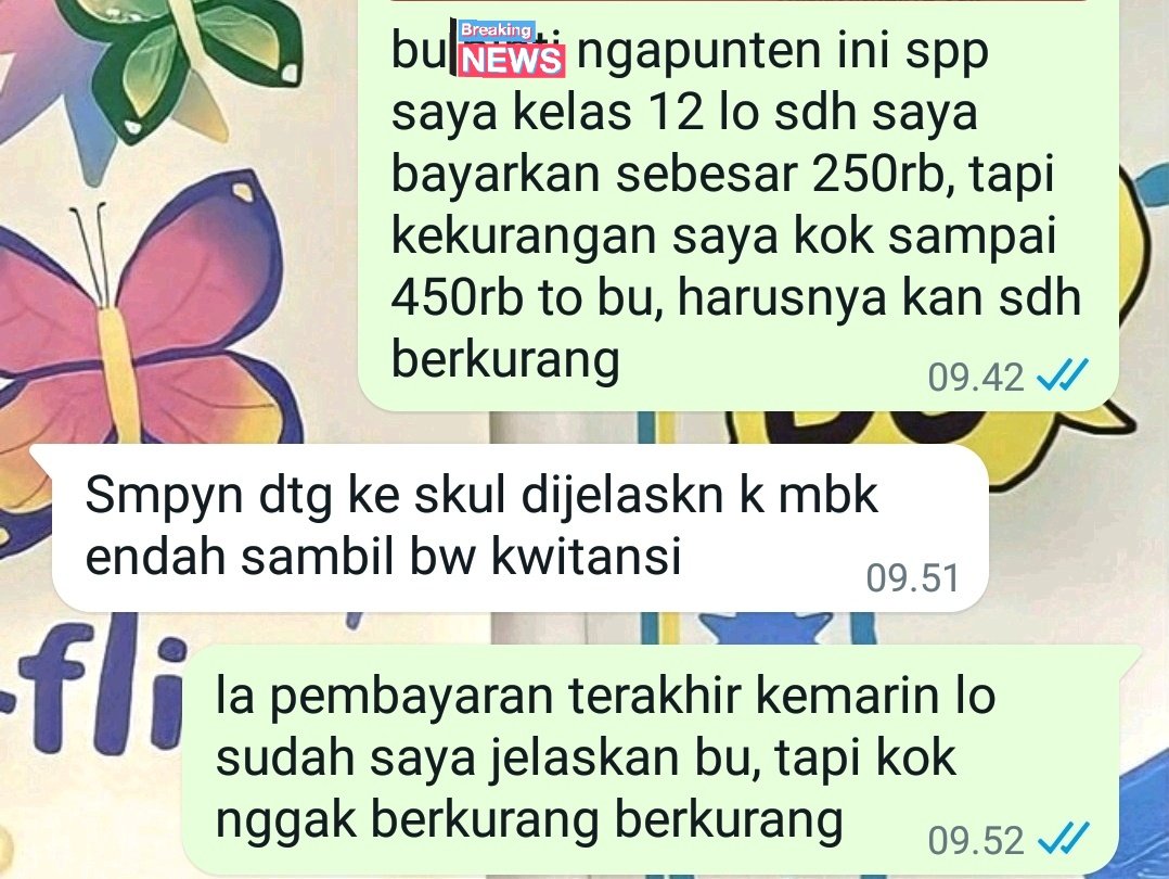 yang miskin tambah miskin, duit segini mah apa sih bu buat anda wkwkww