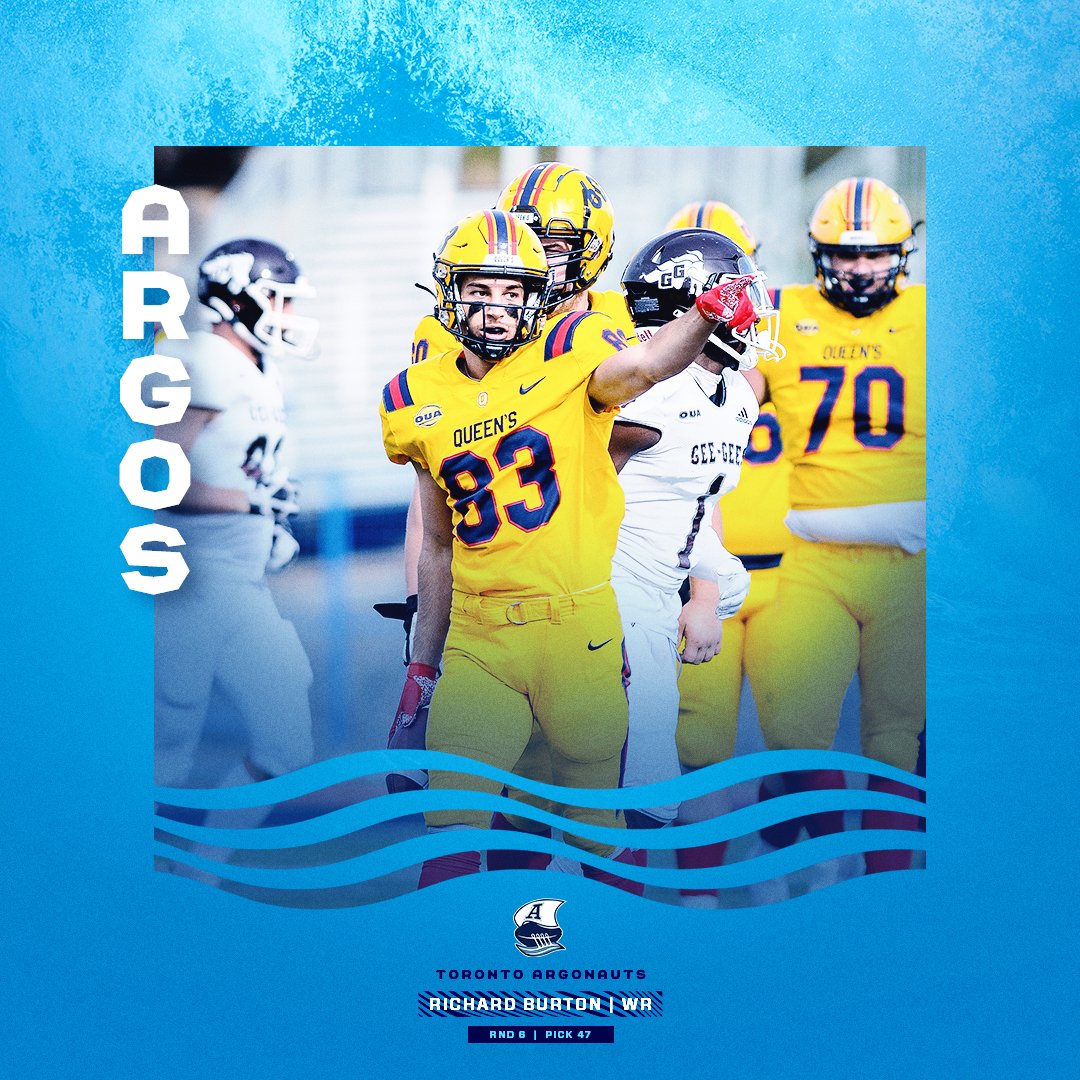 We've selected WR Richard Burton ✍️