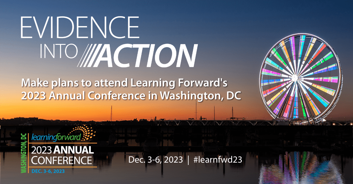 This year's preconference presenters have been announced: ow.ly/5eGG50O9gmr

#LearnFwd23 is the place for education leaders to advance their learning about professional learning systems essential to implementing ongoing, evidence-based improvements to teaching and learning.
