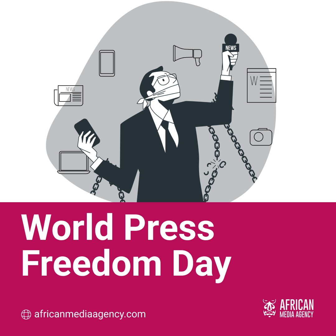 jeanborisake's tweet photo. AfricanMediaAge: Today, on #WorldPressFreedomDay, let's celebrate the vital role of media professionals in shaping a future of rights and protecting human rights worldwide. 

#yourafricanvoice #media #rights #freedom #mediaprofessionals https://t.co/BCMUV0btJd