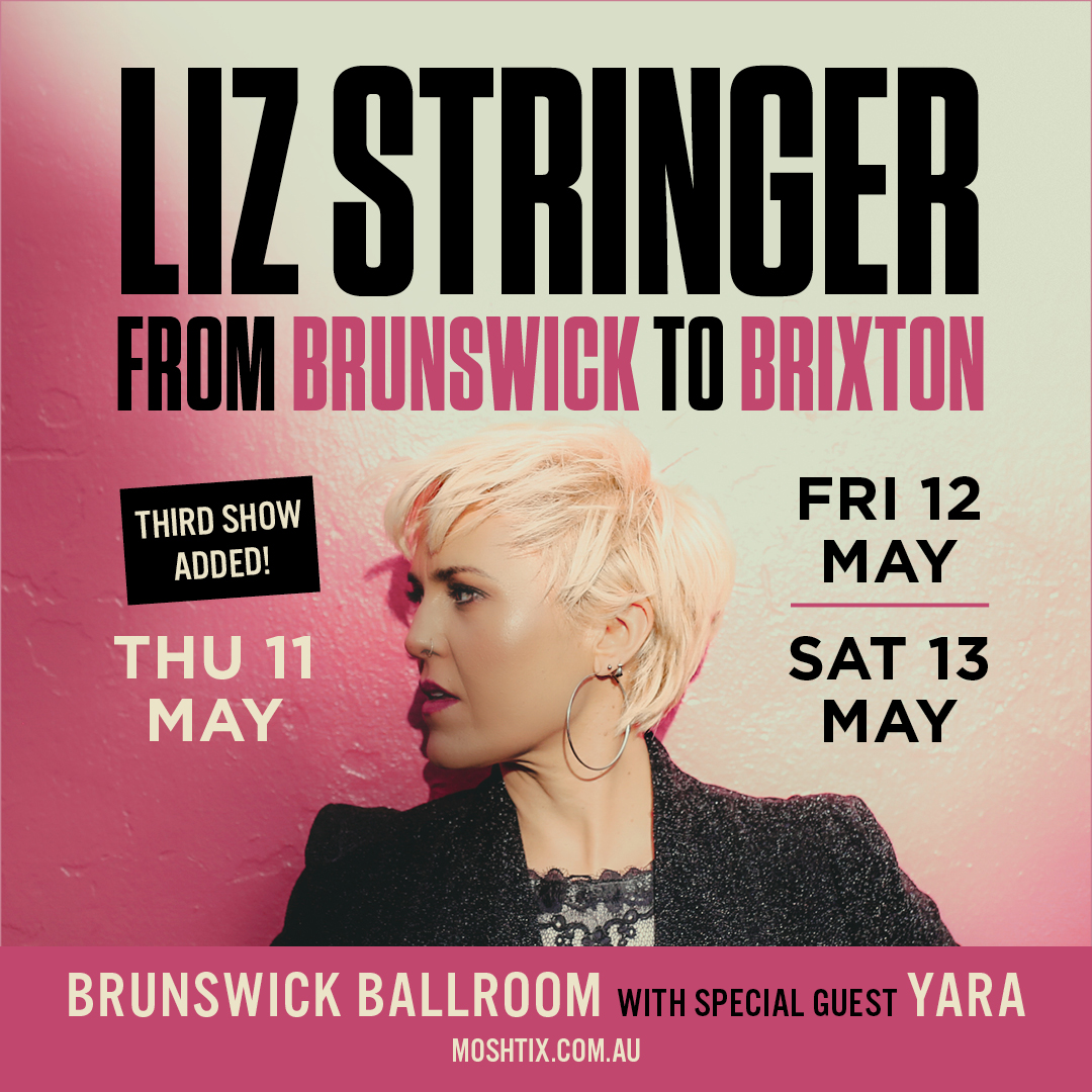 3rd show announced at Brunswick Ballroom, VIC. Thu 11th May - last tix available for Fri 12th (Sat sold out).