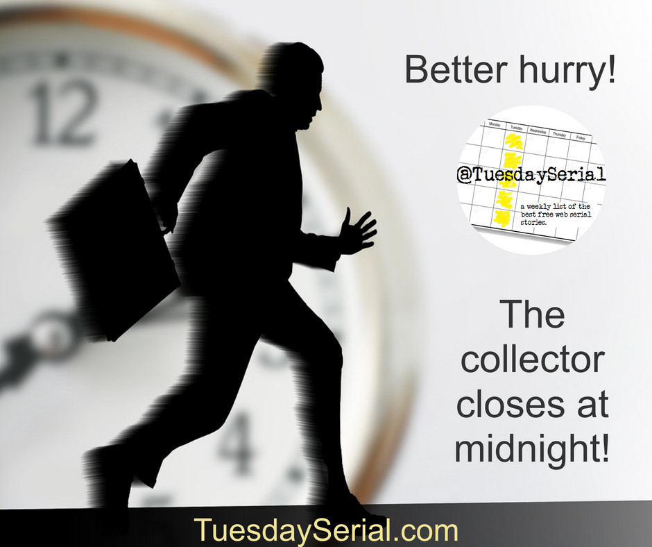 TuesdaySerial's tweet photo. You still have a few hours left to submit your episode for this week's #TuesdaySerial listing! https://t.co/x62nhBPc0G

#writing #fiction #webseries #amwriting #writingcommunity https://t.co/orzVUqf9Hc