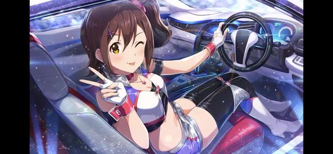 #GWはミリシタを始めよう たまに えっちな カードがきます