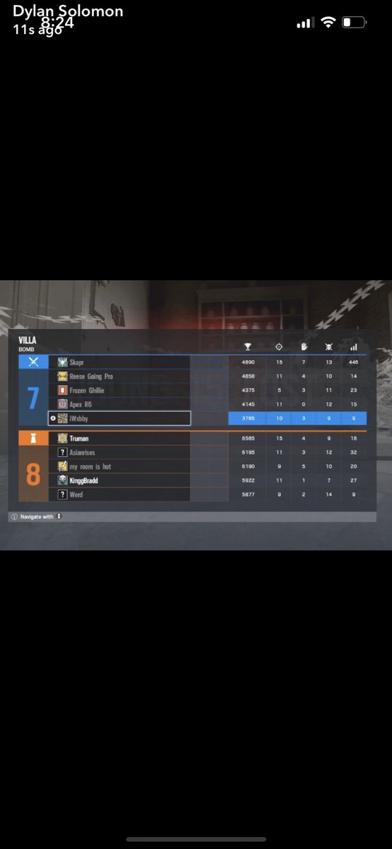 Zennaj_'s tweet photo. Throwback to when we lost in finals on the last go4 they did 😭 @WebbyTP @Decks_R6 @ApexR6 @FrozenGhillie https://t.co/KX4rrn0q7T