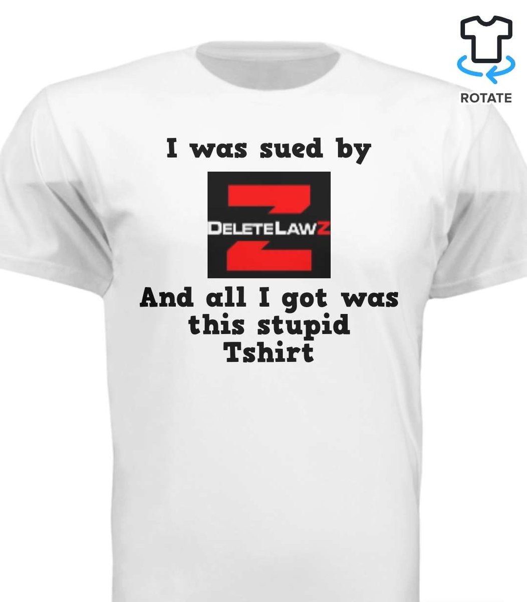 jose_delete's tweet photo. Have you been a victim of a @DeletelawZ @DeleteLawzClips lolsuit? Get your T Shirt today. Low supply since 500 have already been sold due to Ironton, Mass California and his most recent @LVMPD lolsuit. Remember John Doe orders are accepted

#notreal #otvo #lolsuit #josedecastro https://t.co/Y297hy7IH0