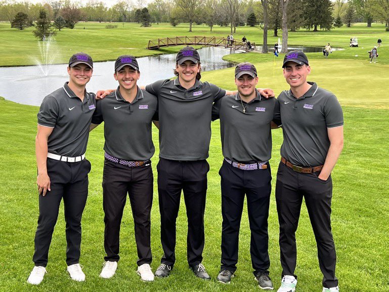 umu_mgolf's tweet photo. Proud of the way our guys played this weekend. 2/4 rounds below 300 and finishing 3rd in the conference. The bar is raising around this program and we couldn’t be more excited to get after it next season! #gomountgo #trendingup @purpleraiders https://t.co/lj9DG5vm4L