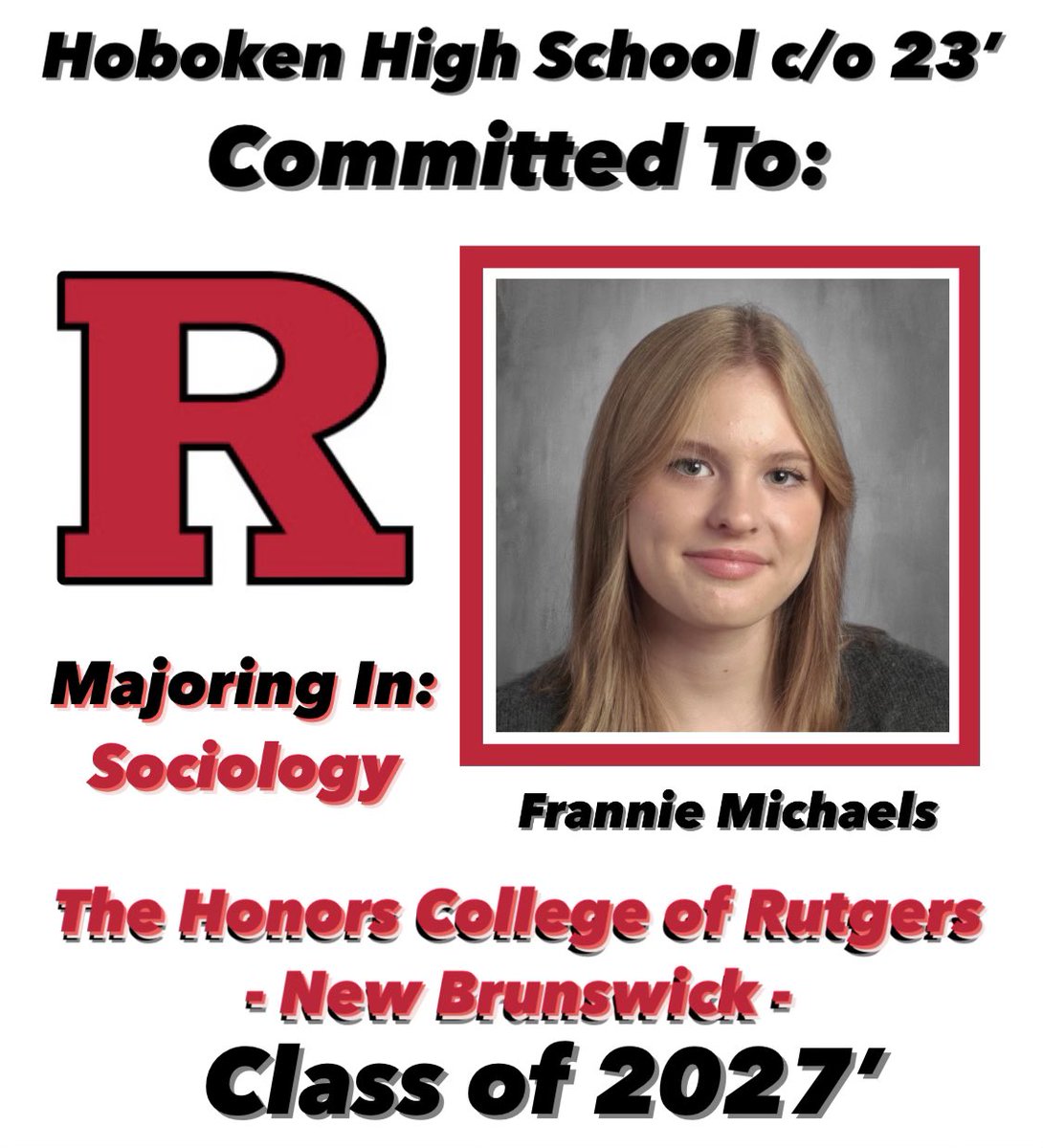 National Commitment Day #Redwings2023
#HereWeComeHoboken