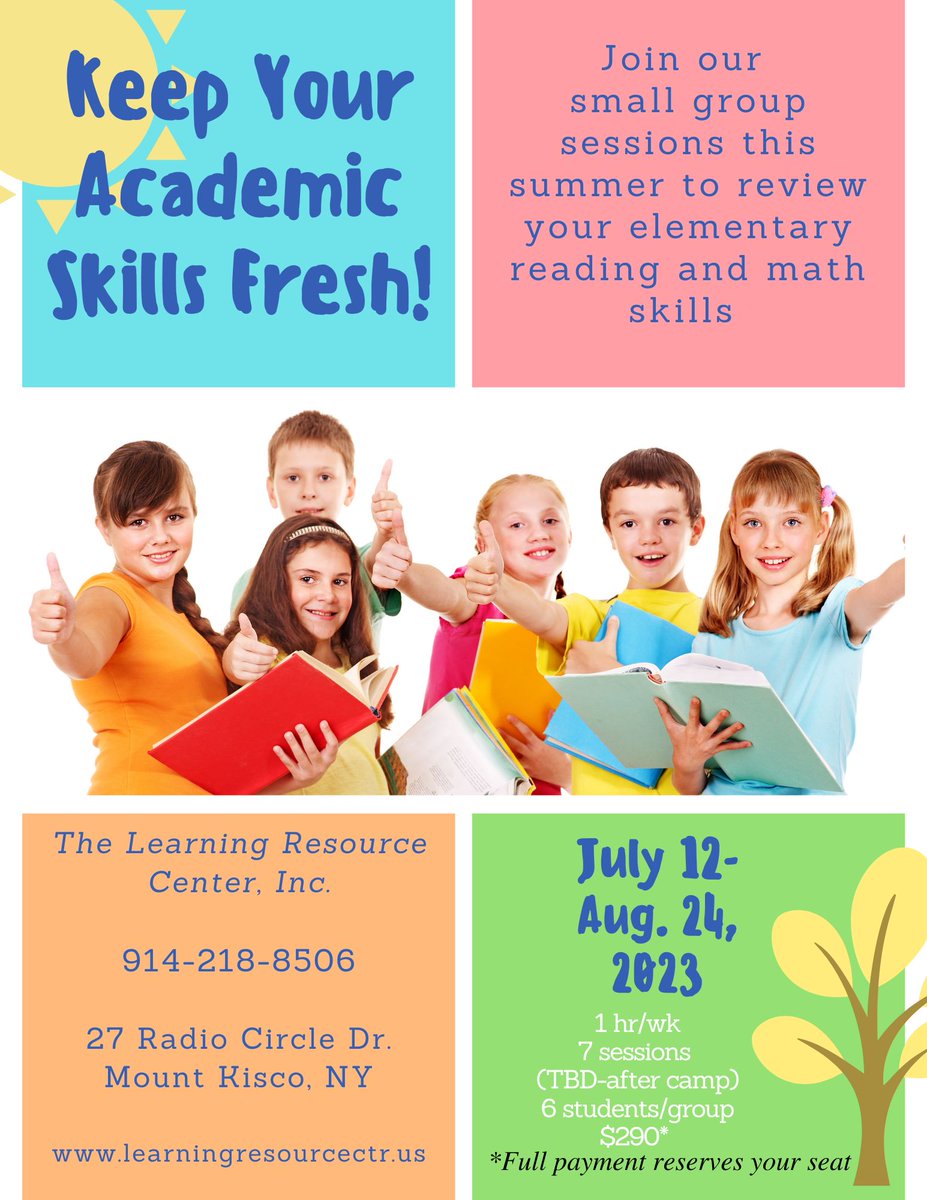 What are your kids doing after their summer camp day is finished? Check this program out!! #summerschool,#reading,#math,#westchesterNY,
