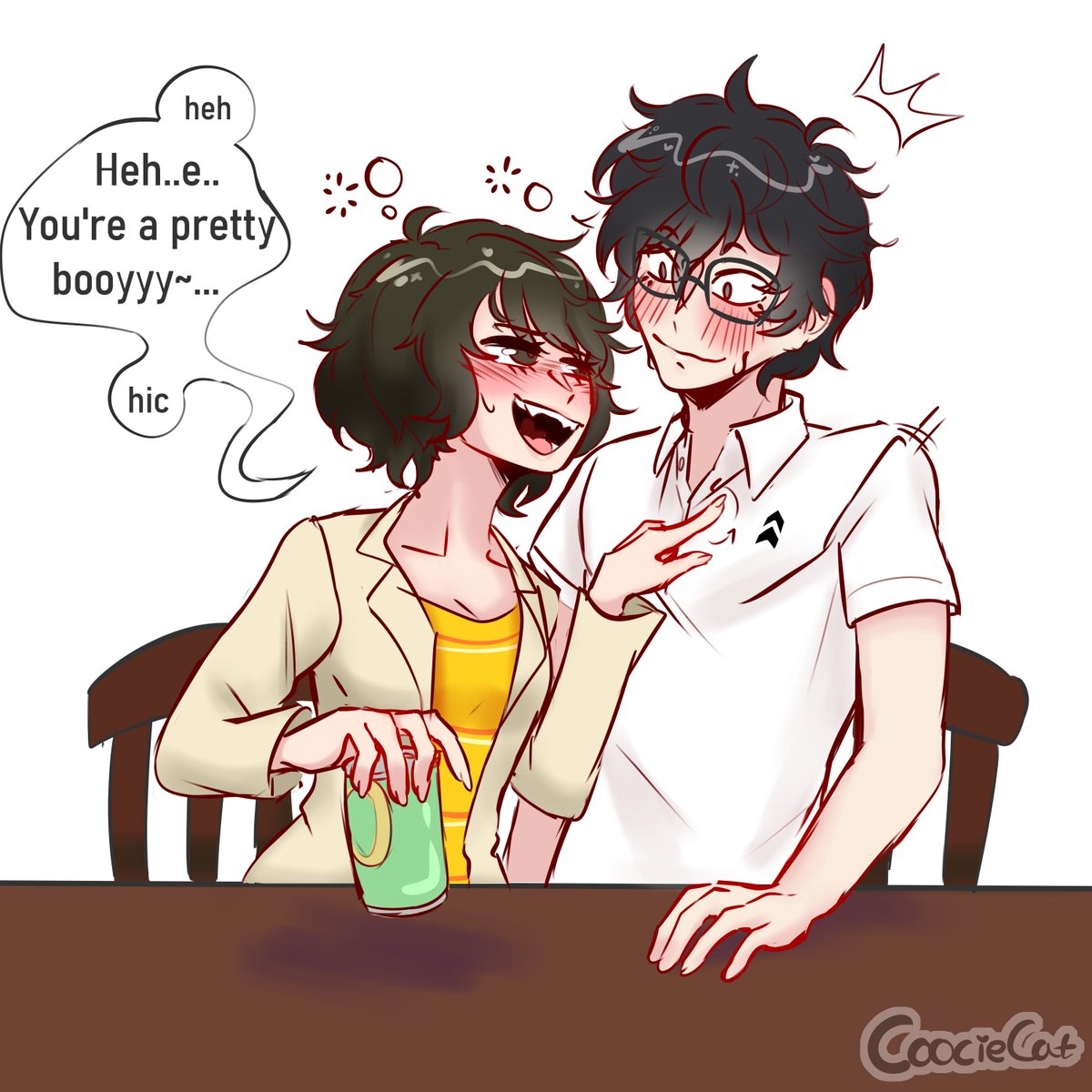 CatCoocie's tweet photo. [#persona5, #主貞]
cw// vomit but it's censored
-
I like to think she's a lightweight- https://t.co/YJPrIp0IJg
