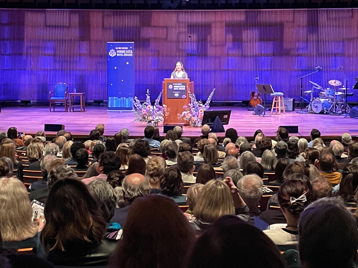 SDegnerRiveros's tweet image. Grateful for the Minnesota Book Awards and for all the good books that this state creates!

@thefriends @EducationMN