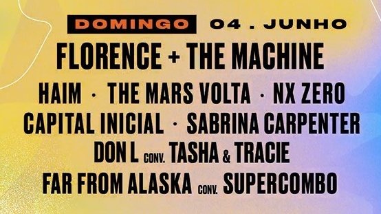 colirioacido's tweet photo. 🚨VENDO INGRESSO🚨
🎟️ MITA FESTIVAL - PISTA PREMIUM
🪪 Meia Estudante
📆 Data: 04/06/2023
📍 São Paulo
💵 R$ 2º lote
📨 Envio Ingresso Digital em PDF por e-mail
#FLORENCE #FLORENCETHEMACHINE #FLORENCESP #MITA #MITASP https://t.co/xUk6PiS8HM