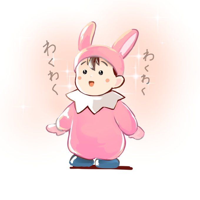 「rabbit costume standing」 illustration images(Latest)