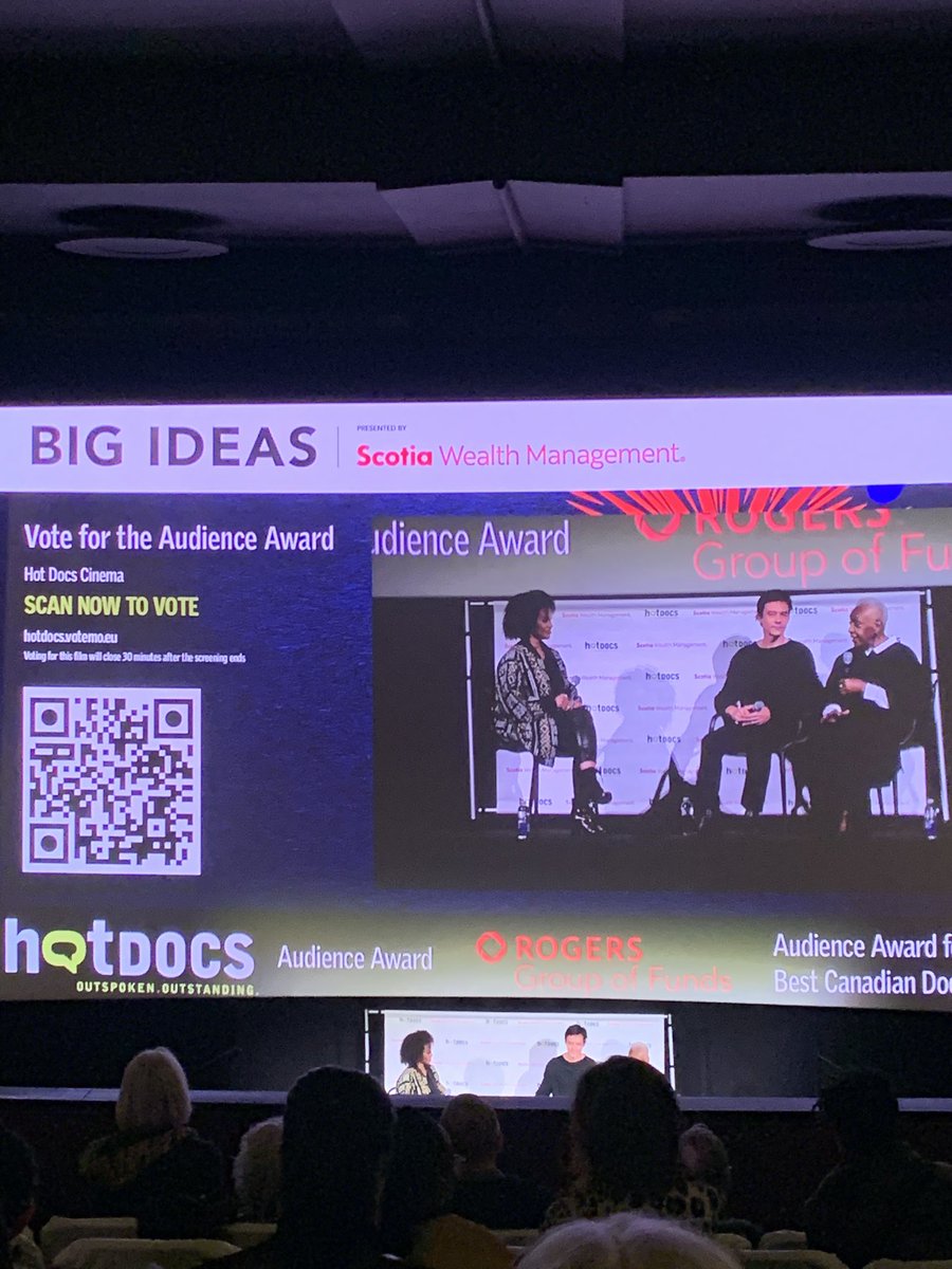 #HotDocs23 with <a href="/BethannHardison/">Mr.Skeleton 💀</a> after Invisible Beauty 📸 <a href="/HotDocsCinema/">Hot Docs Cinema</a>