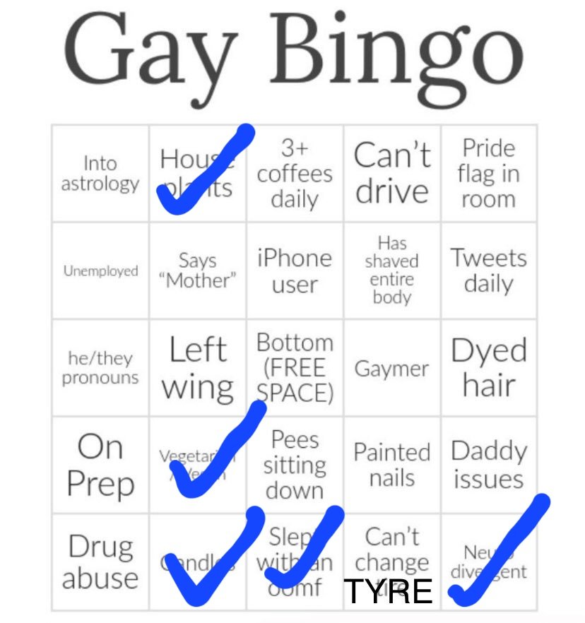 Beardedwelsh's tweet photo. #gaybingo bandwagon https://t.co/633eL2GSqP