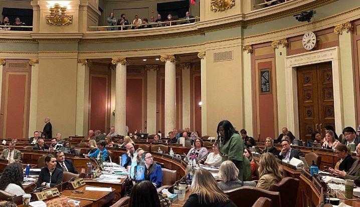 Minnesotans want and deserve time to care for themselves and family members, whether it’s for a new baby, an unexpected illness, or an aging parent. State Rep <a href="/RuthForHouse/">Ruth Richardson</a> has led powerfully in the push for paid family and medical leave - it's time to get this done! #mnleg