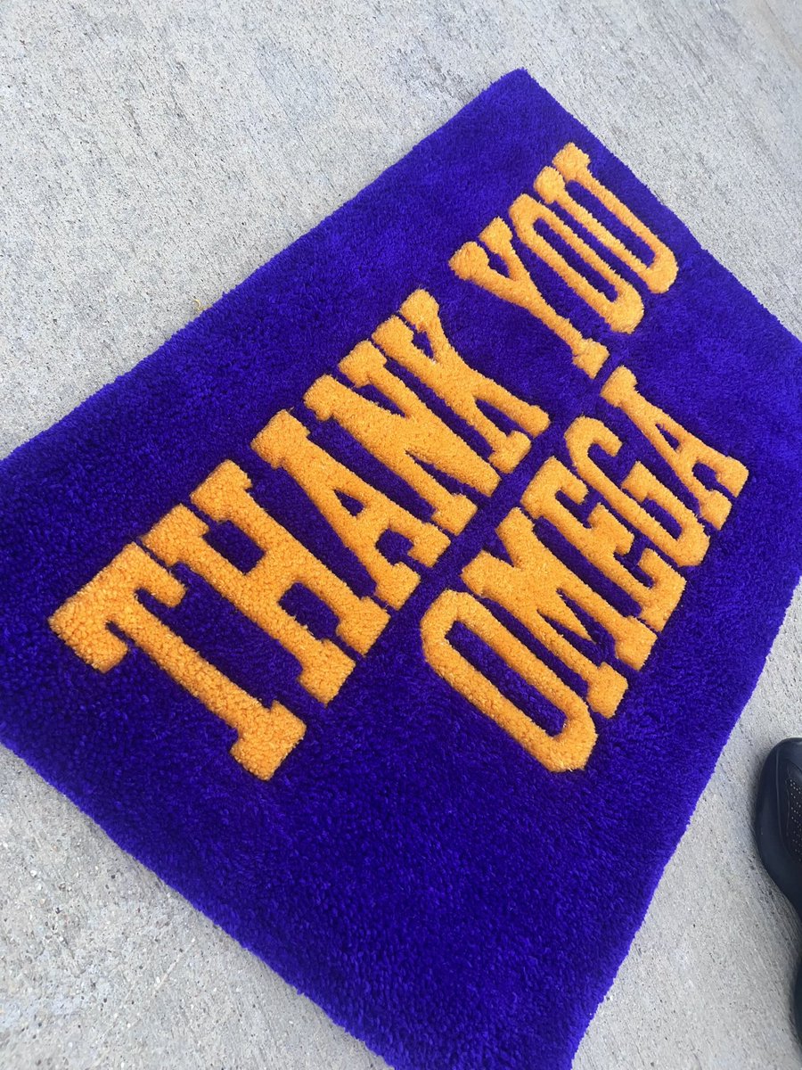 🐶 T H A N K Y O U ⚡️

#tuftinggun #tufting #footprintplus #GramFam #LaTech #ULM #Omega 
#Ques #SLAMFEST