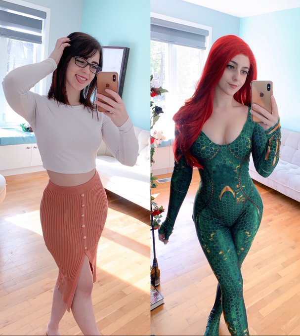 In or out of cosplay? 💚 https://t.co/wL1nWRtFux