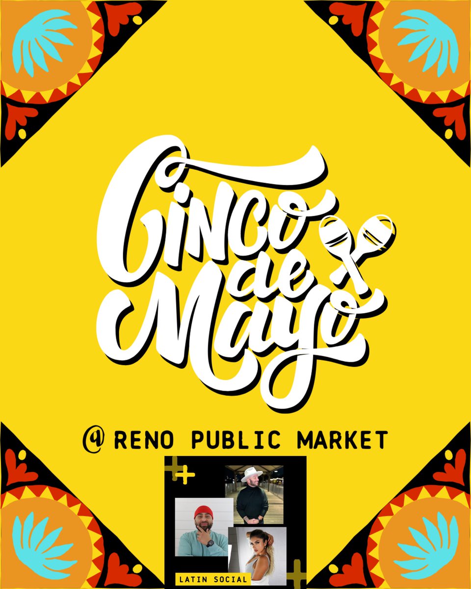 FRIDAY! Don’t Play, let’s Party! 
Inside #RenoPublicMarket 8-11pm 
Dj’s <a href="/radioboogie/">R Boogie 🇬🇹🎤🏔</a> + <a href="/MOFORADIO/">MO AYALA</a> 
Dance Lesson by <a href="/therenoempire/">The Reno Empire</a>