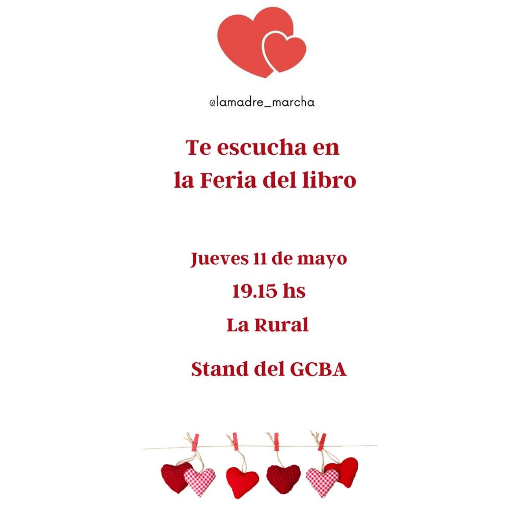 Si tenes un familiar en situación de consumo, acercate a la Feria del libro, el próximo jueves 11 de mayo a las 19:15

Vamos a estar para conocerte, escucharte y ayudarte. Invita a quien quieras y veni, porque siempre siempre hay algo más que se puede hacer.