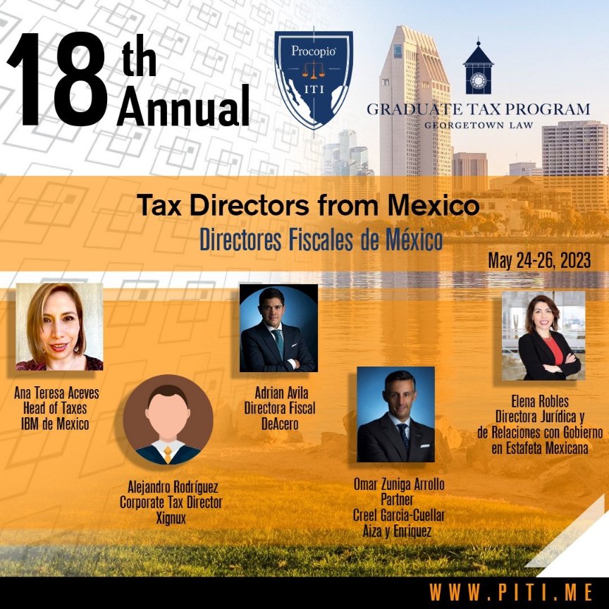 The Procopio International Tax Institute tweet media