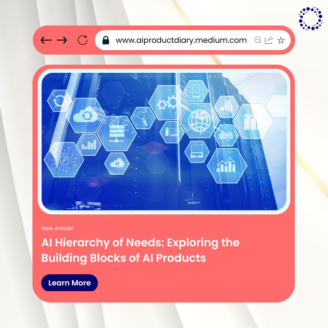 Discover how to create successful #AI #products by meeting the fundamental needs of your AI systems. 

Learn about the AI Hierarchy of Needs in our latest post. 👇

#AIProductManager #AIProductManagement #ArtificialIntelligence #ProductManagement #ProductManager