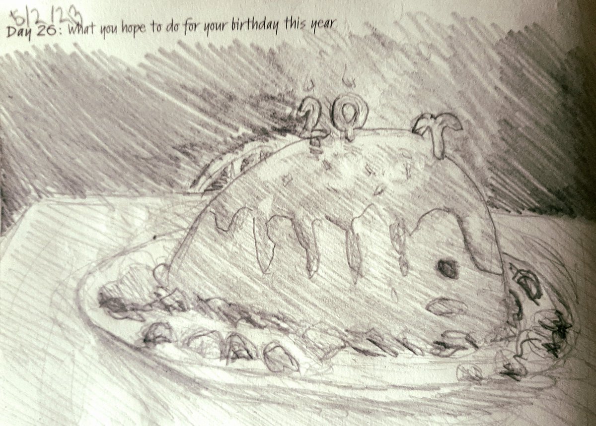 luckys4rtworks's tweet photo. #mylifeinsketches #day26 #cake #birthday #cakedesign #sketch #pencil #drawing #art #traditionalart  #luckys4rtwork #luckycl0v3rs4rtwork https://t.co/ujMQ81rdAT