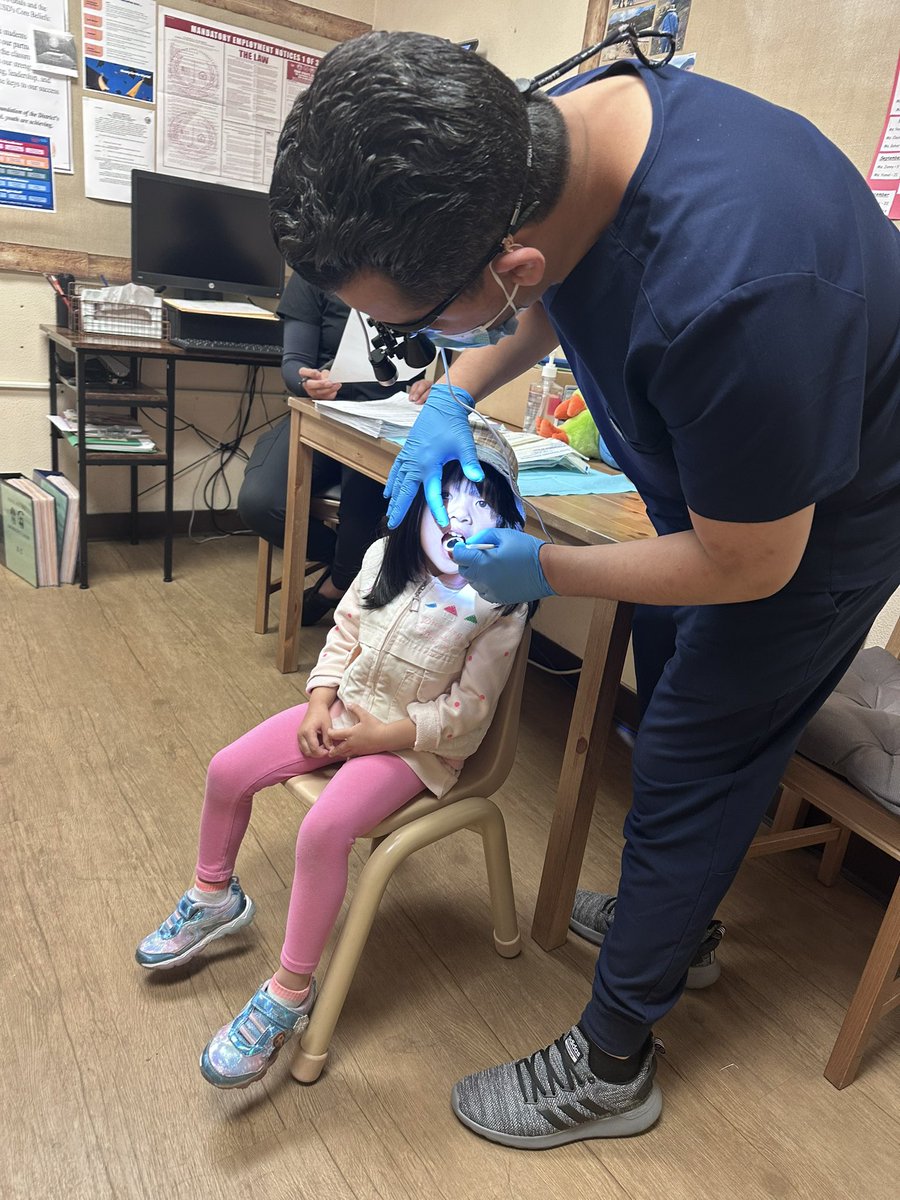 The sooner children begin getting regular dental checkups, the healthier their mouths will stay throughout their lives. Thank you to the Dentist who was kind to every student and to <a href="/SMSLausd/">Student Medical Services Branch-LAUSD</a> for making this possible! 🦷🪥😁