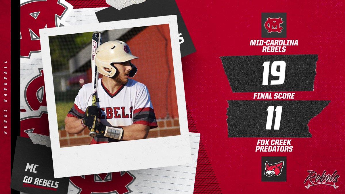 Rebels take Game 1 in a high scoring affair.  Game 2 information to come for Thursday night.